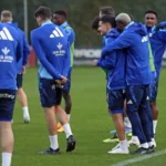 entrenamiento real oviedo 8