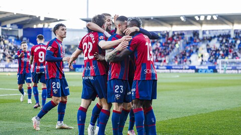 El Huesca cuenta con el goleador más en forma de Segunda