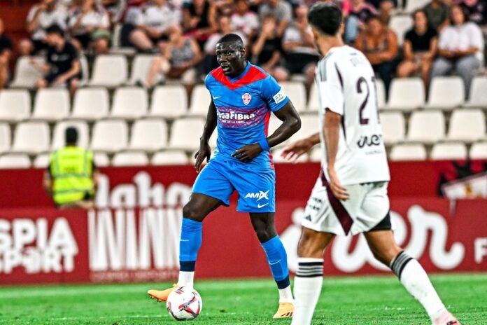 gv6fb__waaapcpe-scaled Bambo Diaby durante un partido con el Elche esta temporada / ELCHE CF