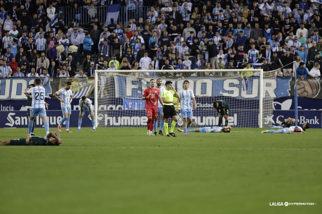 El Málaga logró vencer en el último suspiro en Cartagena