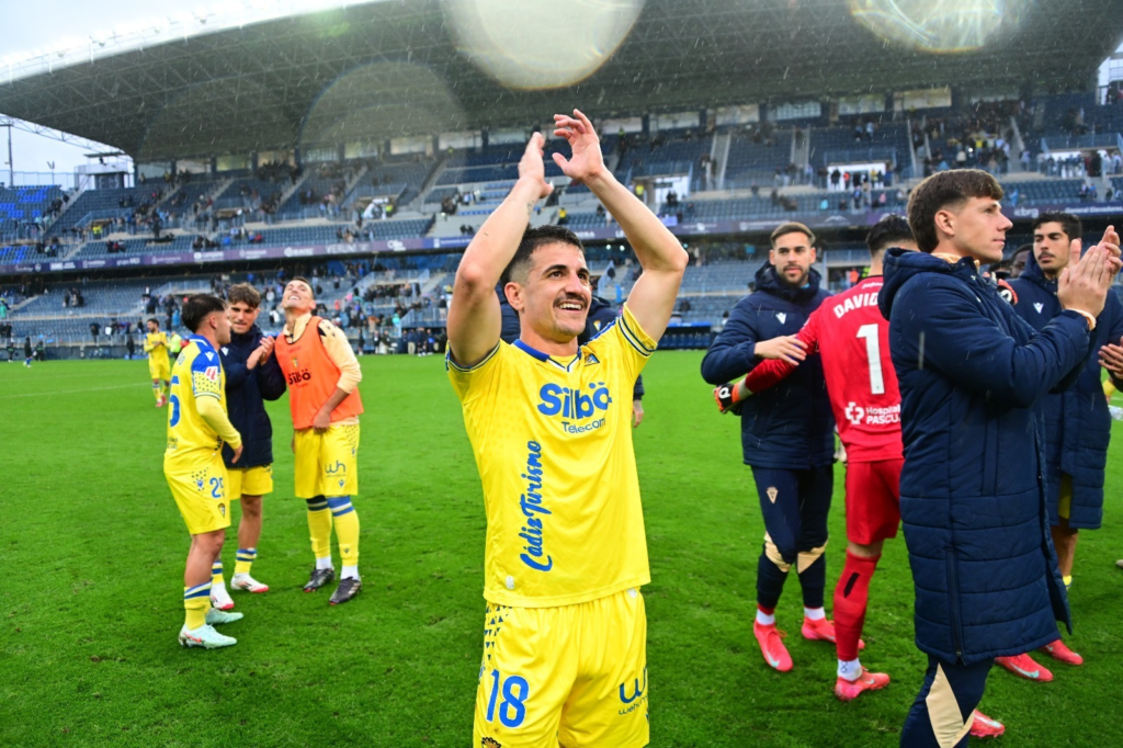 El Cádiz CF logró ganar al Málaga CF en el derbi andaluz