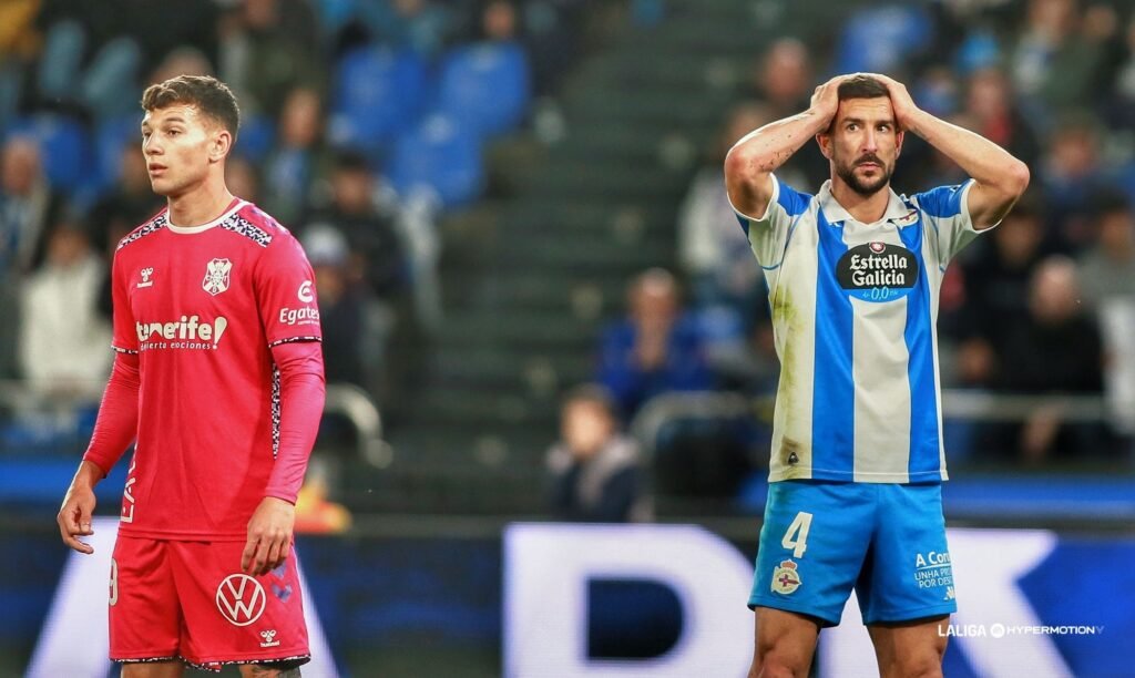 El Deportivo y el Tenerife se repartieron los puntos