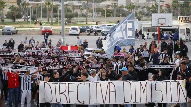 La afición del Cartagena quiere alzar la voz