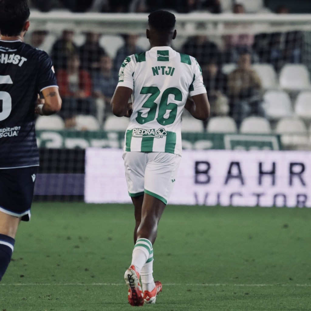 Debutaba N'tji con el Córdoba CF en El Arcángel