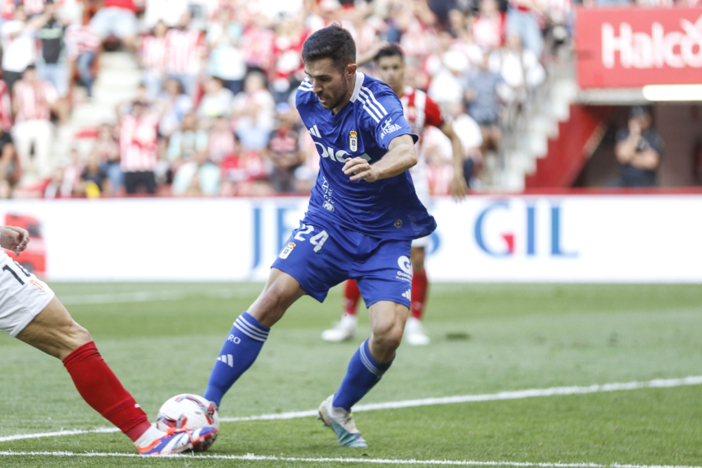 El Real Oviedo recupera ya a Lucas Ahijado
