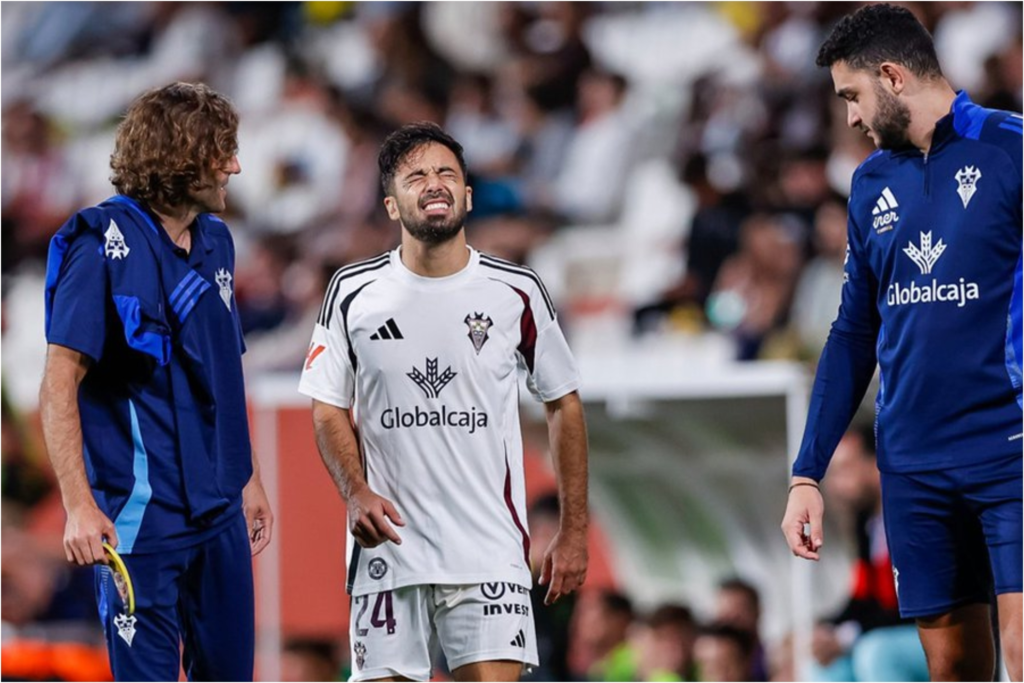Jaume Costa será baja con el Albacete de nuevo
