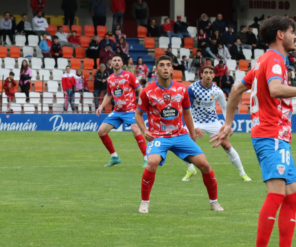 Lizancos, en acción con el Lugo, interesa al Castellón y varios equipos de Segunda