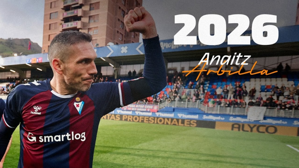 El Eibar ha logrado renovar por una temporada a Arbilla