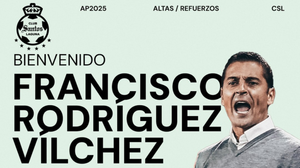 Francisco ha sido anunciado en Santos Laguna, del grupo que dirige al Sporting