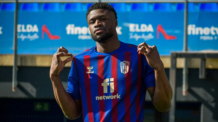 Sekou, del Eldense, protagonista indeseado de la jornada