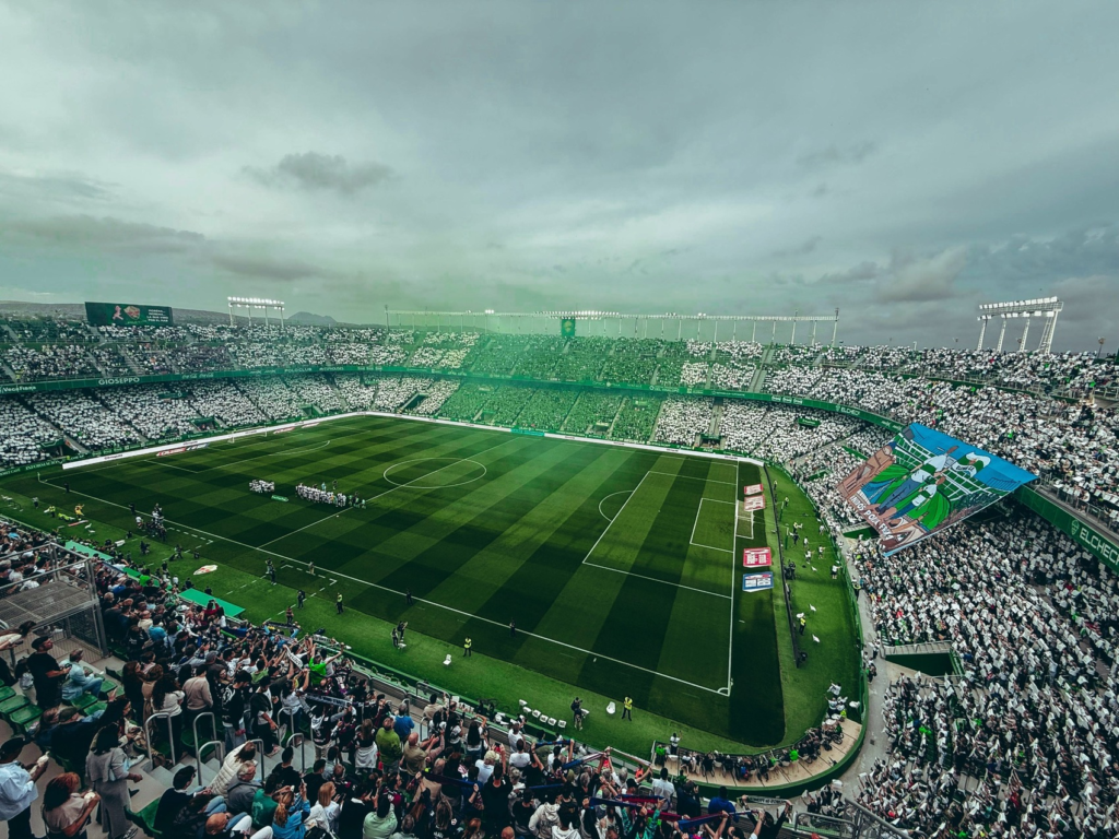 Espectacular imagen del Martínez Valero del Elche CF