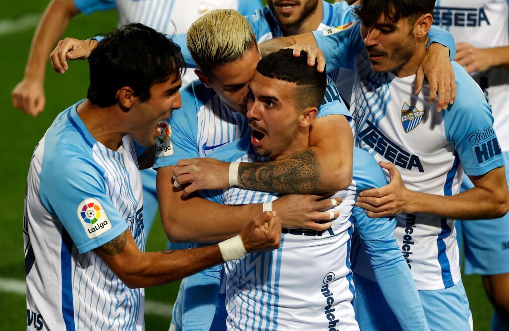 Joaquín en su anterior etapa en el Málaga