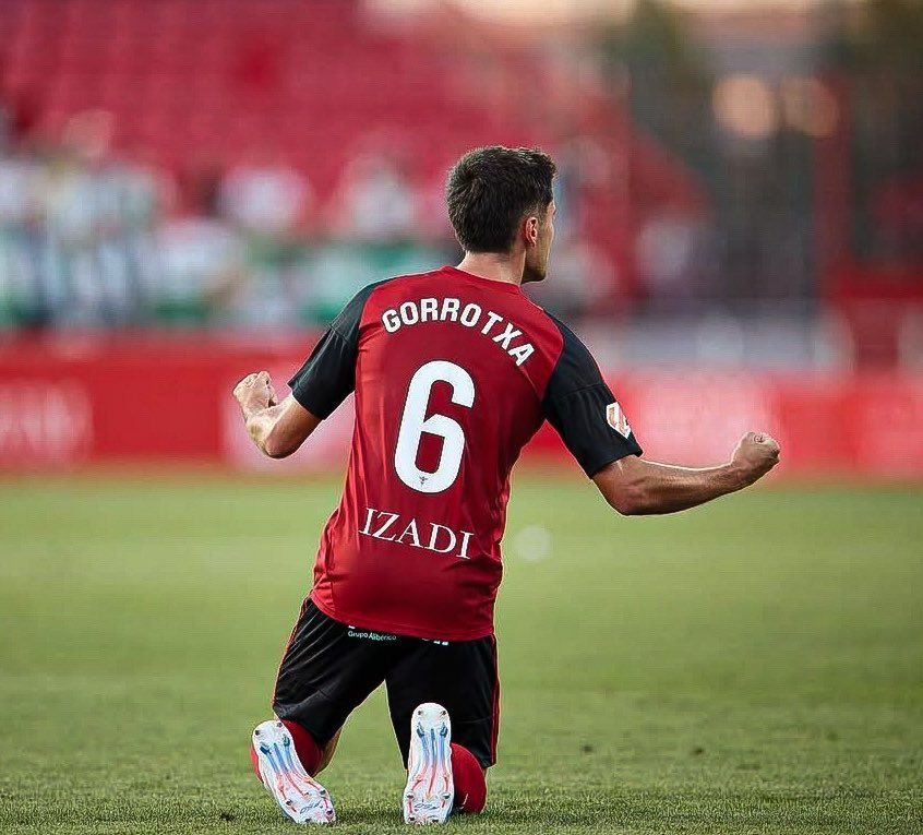 Gorrotxa ha hecho una temporada descomunal en el Mirandés