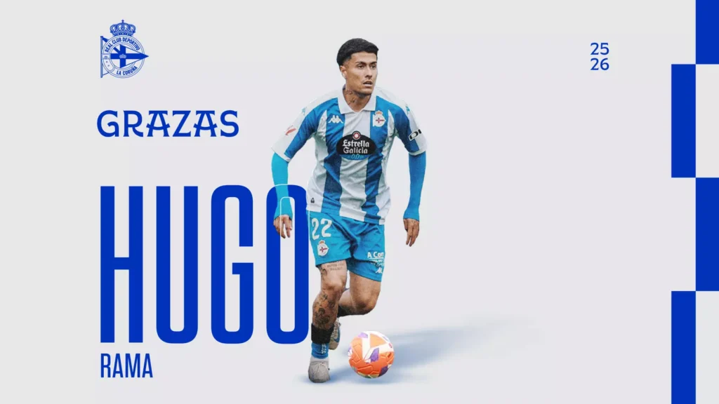 Hugo Rama ve como el Dépor le dice adiós