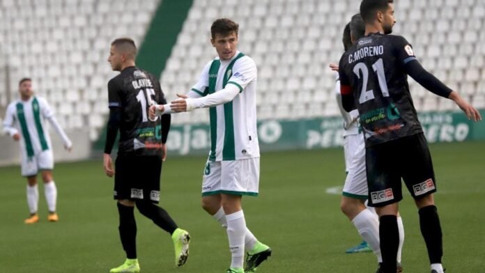 Alberto del Moral en su anterior etapa en el Córdoba CF. Fuente: Diario Córdoba