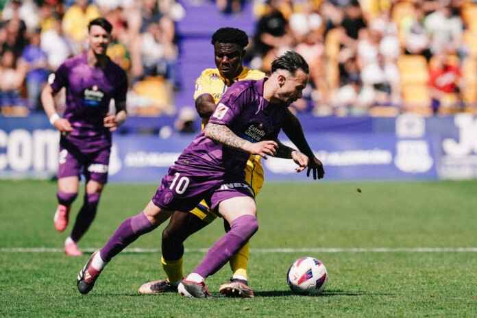 Iván Sánchez, del Real Valladolid. Fuente: El Día de Valladolid.