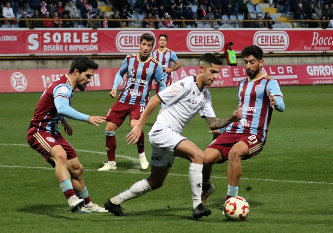 Bicho en un partido Cultural Leonesa