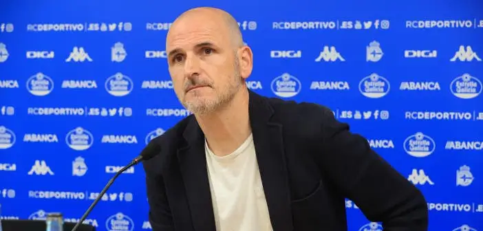Soriano se pone exigente en el Deportivo