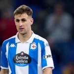 Iván Barbero, jugador del Dépor. Fuente: NurPhoto