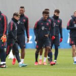 fc bayern munich training session