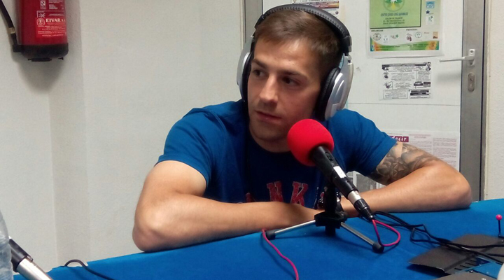 Rubén Peña en su etapa en el Leganés