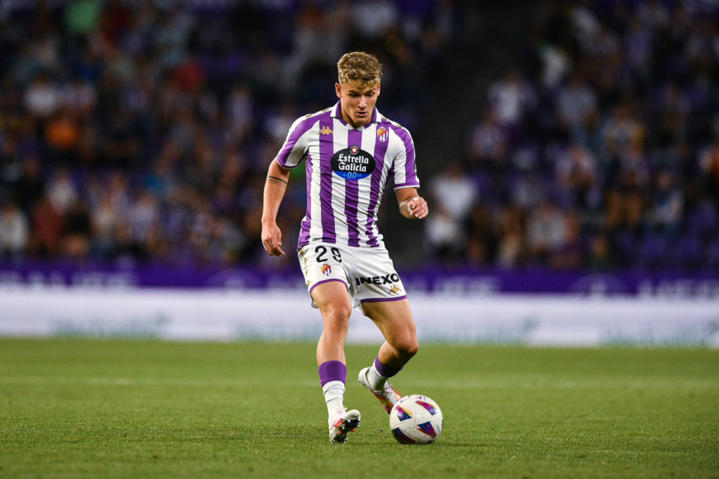 El Real Valladolid recupera a un lateral izquierdo con mucha proyección