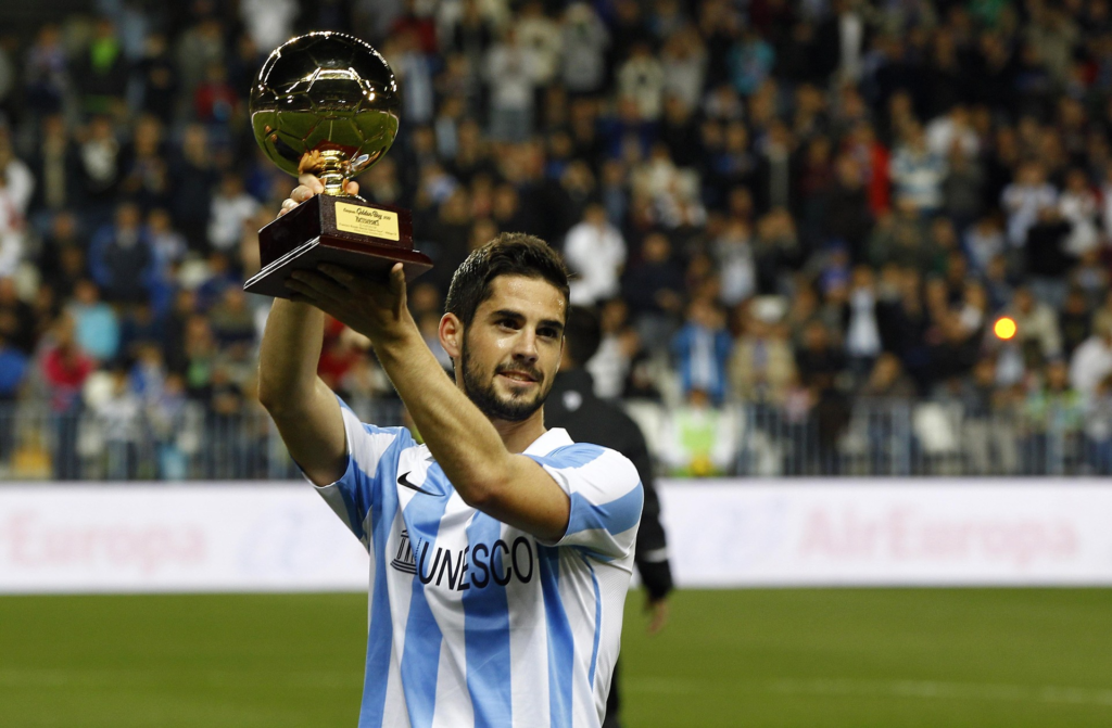 El Málaga volverá a disfrutar de Isco