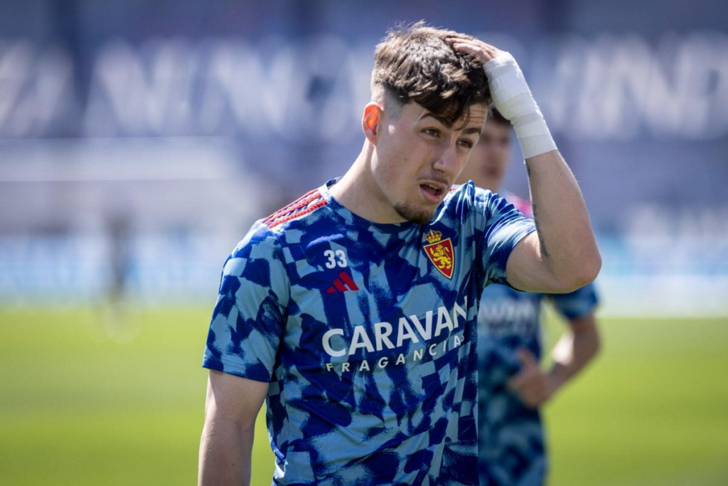 Adrián Liso en el Real Zaragoza