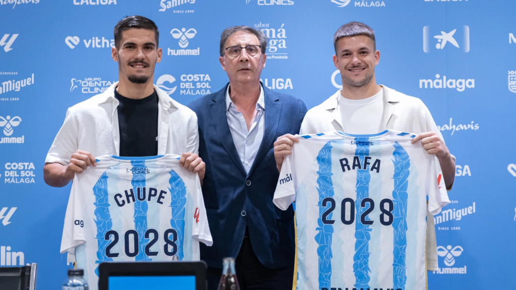 El Málaga ha renovado a la vez a dos de sus grandes perlas