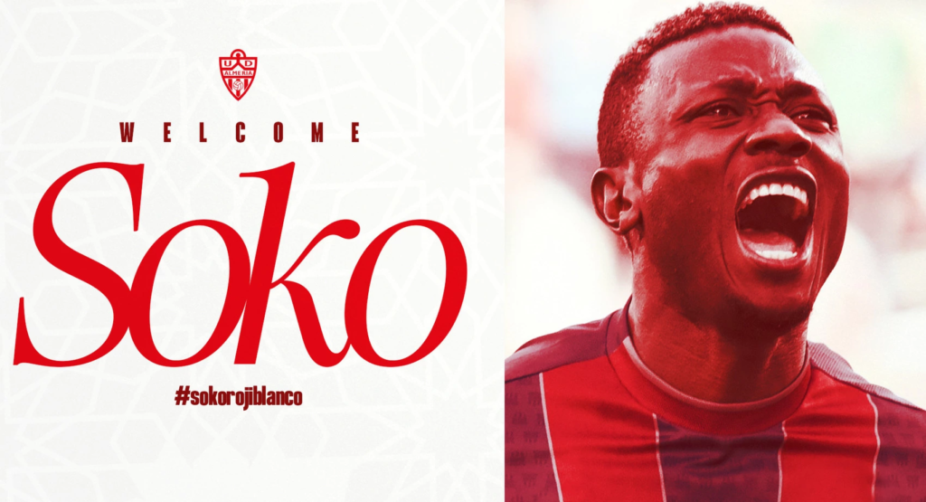 Soko es el primer fichaje oficial del Almería
