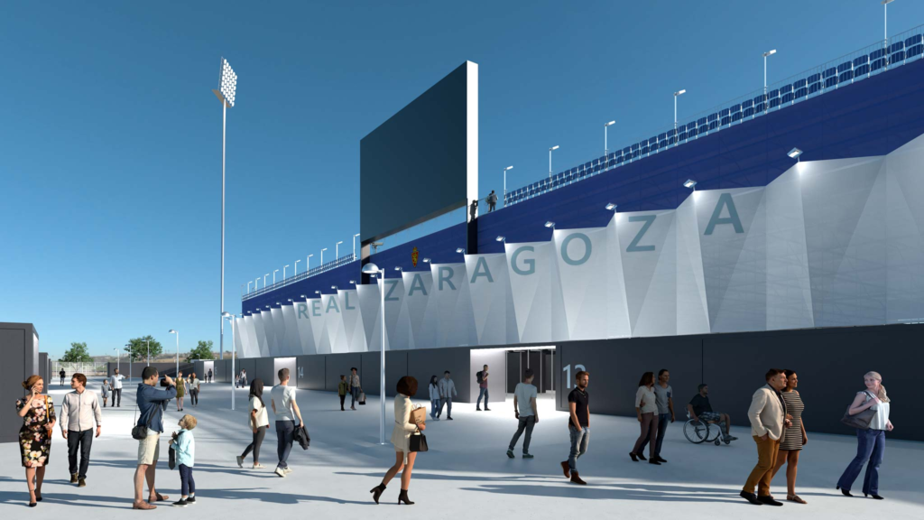 La SD Huesca podría ser invitado de excepción en el Ibercaja Estadio