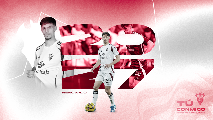 El Albacete ha renovado a su central Pepe Sánchez