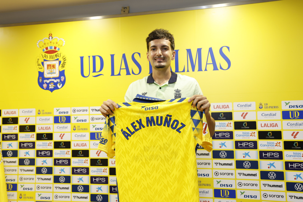 Álex Muñoz se despide de la UD Las Palmas