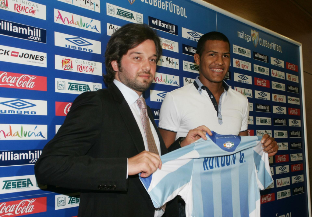 El Málaga CF disfrutó de Rondón que ahora volverá a España