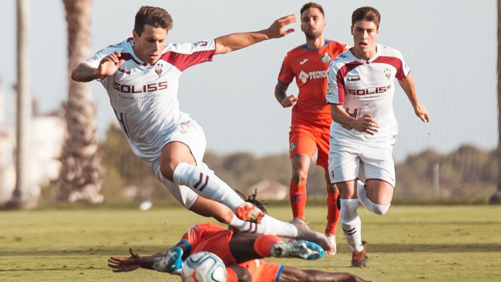 Alfon González, en su etapa en el Albacete Balompié