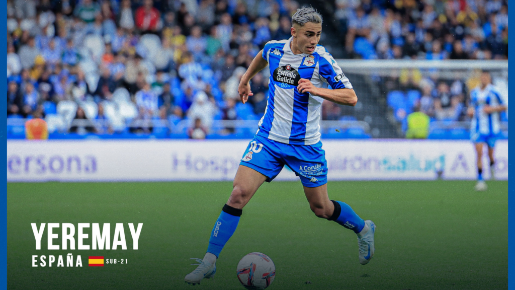 Yeremay representaría al Dépor en la Euro sub-21