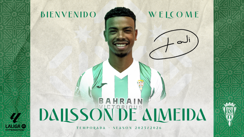 Dalisson es oficialmente nuevo jugador del Córdoba