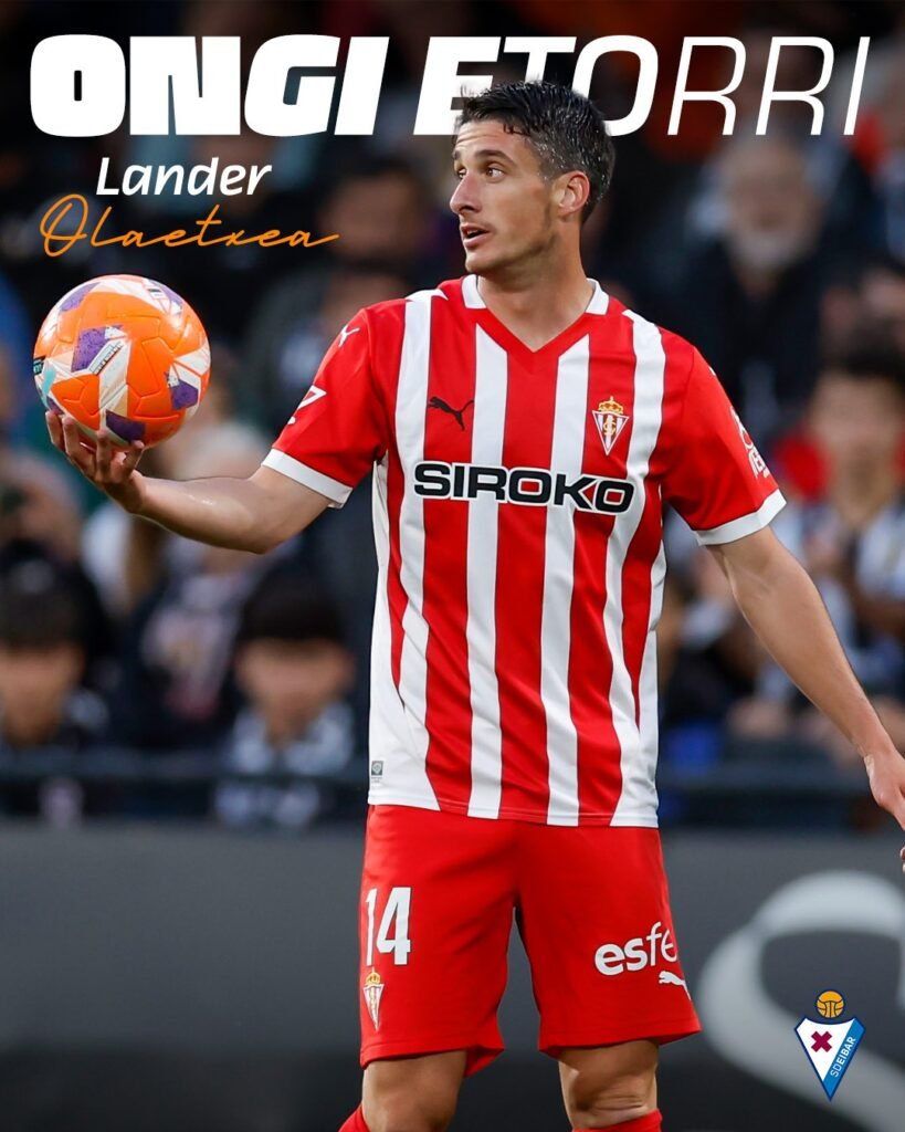 Olaetxea ha firmado por el Eibar
