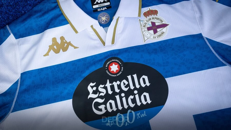 Ya está aquí la nueva camiseta del Dépor