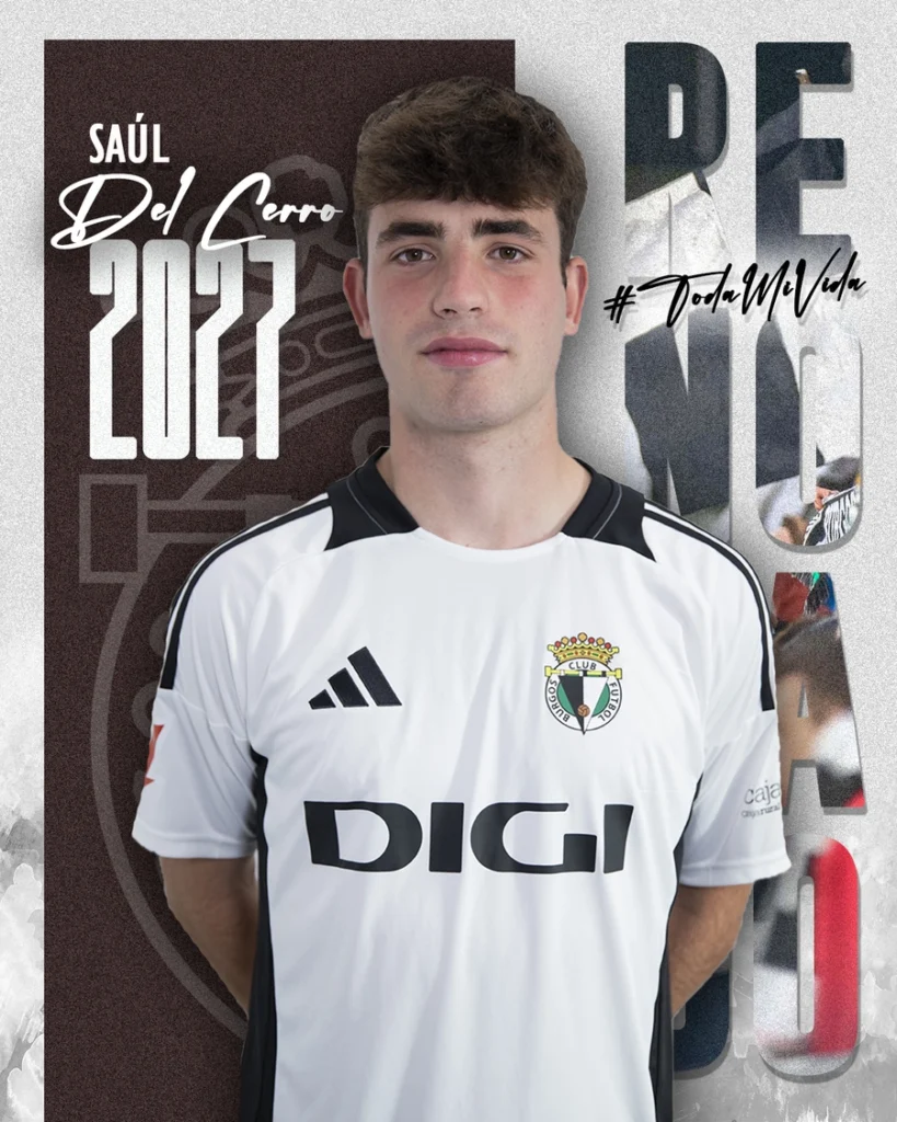 Saúl del Cerro espera continuar su ascensión en el Burgos