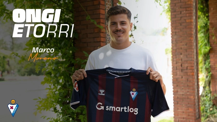 Marco Moreno es nuevo fichaje del Eibar