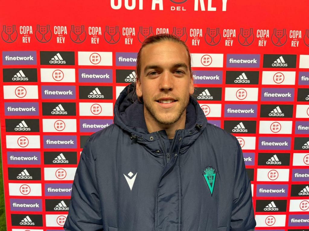 Álvaro Jiménez en su etapa en el Cádiz CF