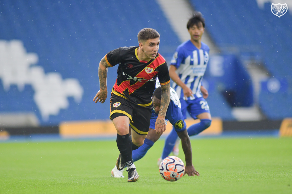 Joni Montiel, jugando en el Rayo, interesa al Burgos