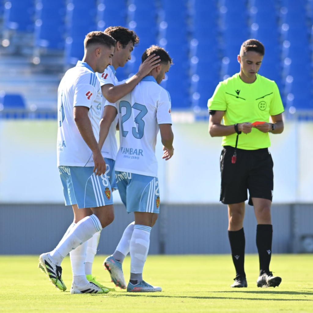 Aketxe hizo doblete con el Zaragoza
