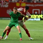 El Huesca se apunta a la lucha por un extremo muy vertical 1 narro