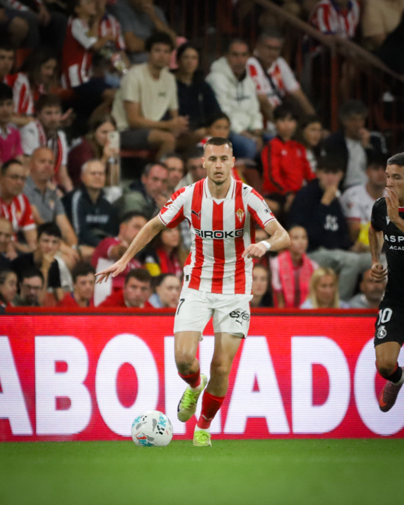 Dubasin volvió a destacar en el Sporting