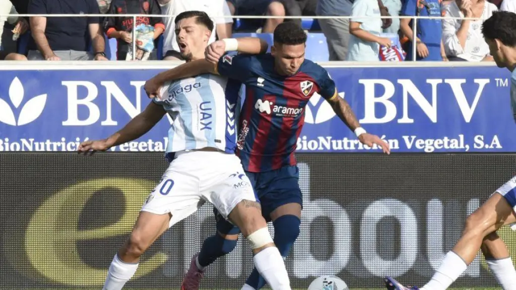 El Huesca se llevó la victoria ante el Málaga