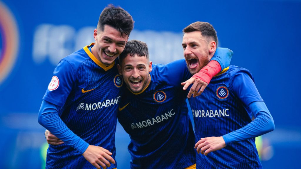 El Andorra afianza su posición en la zona alta