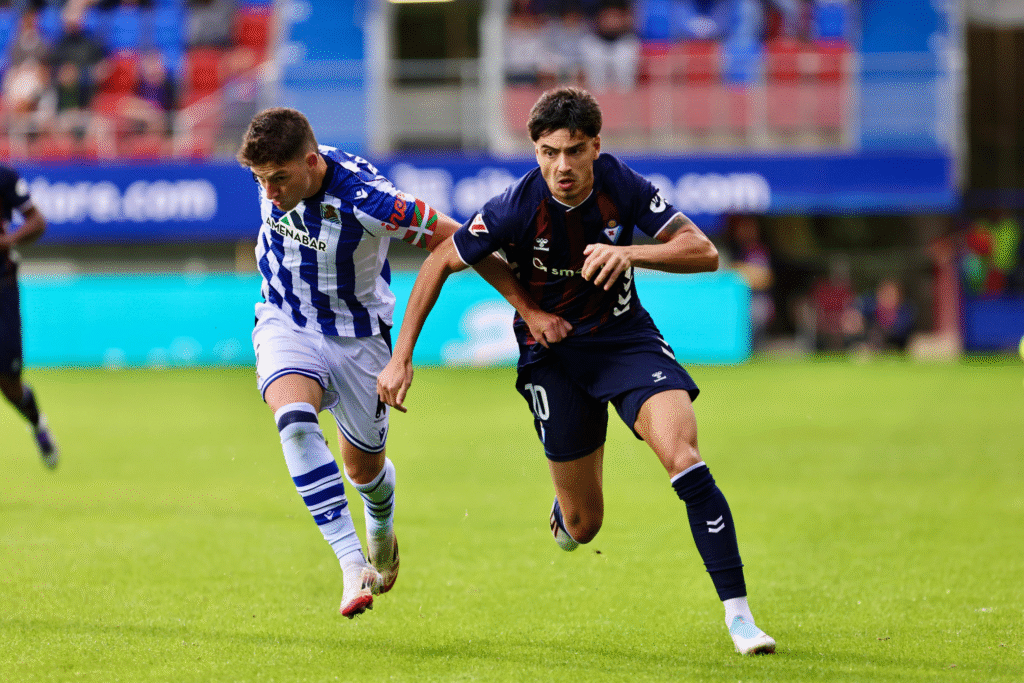 Duelo competido entre Eibar y Sanse