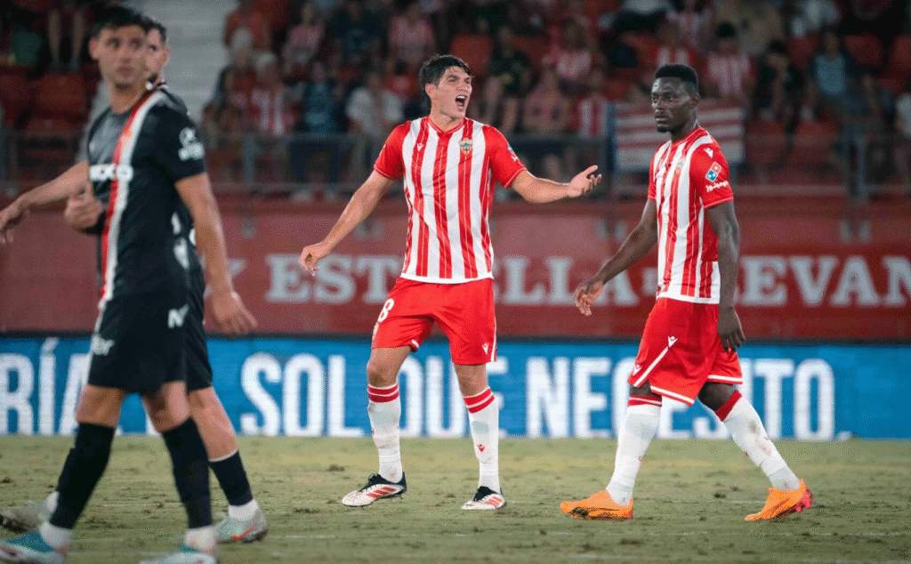 Bonini es uno de los líderes del Almería